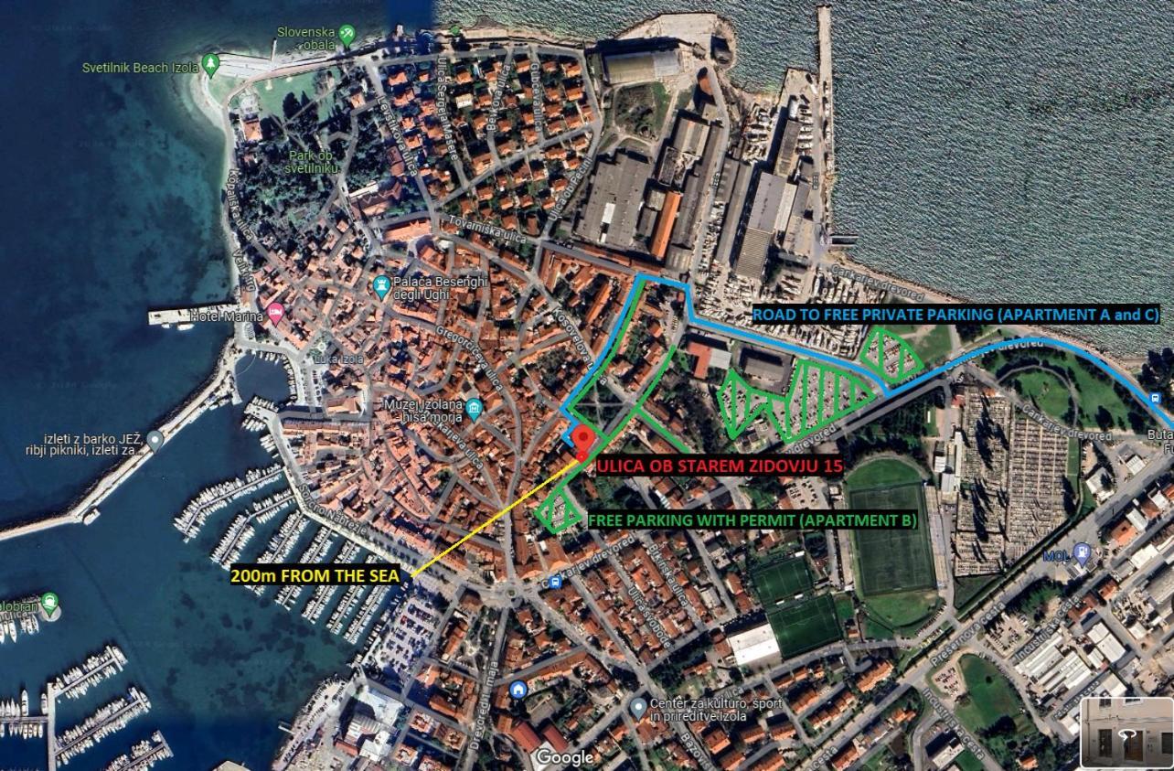 Arieli Apartments Izola Luaran gambar